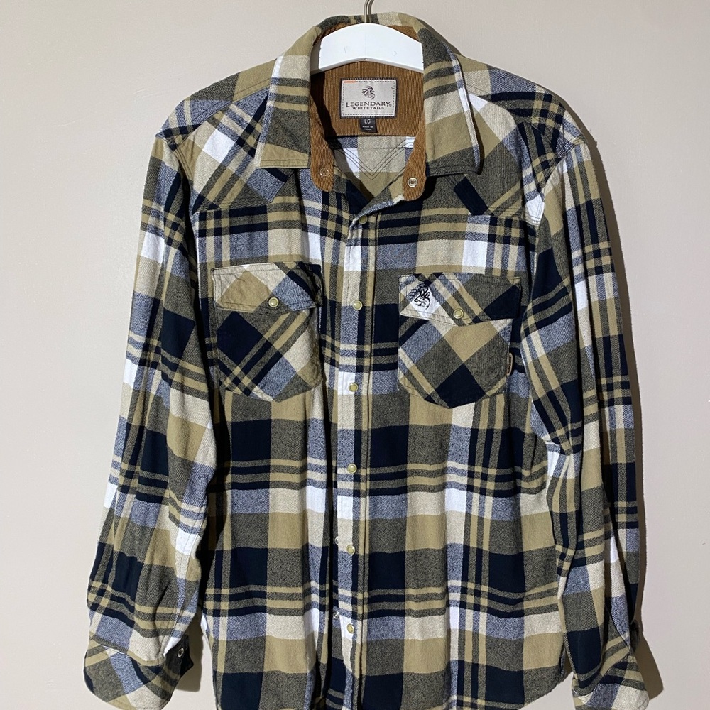 Legendary Whitetails flannels- lot of 3